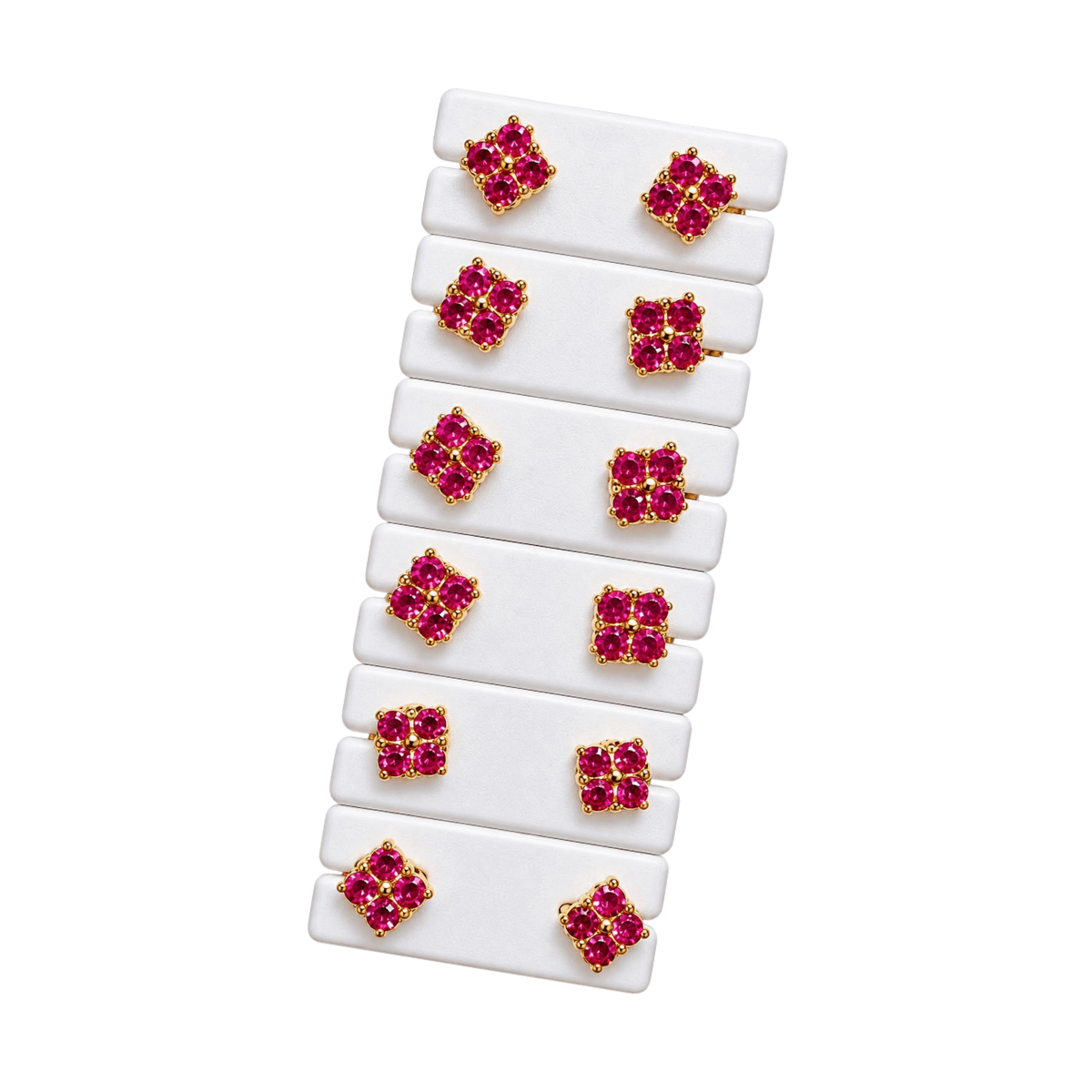 Topos de circones rosados.